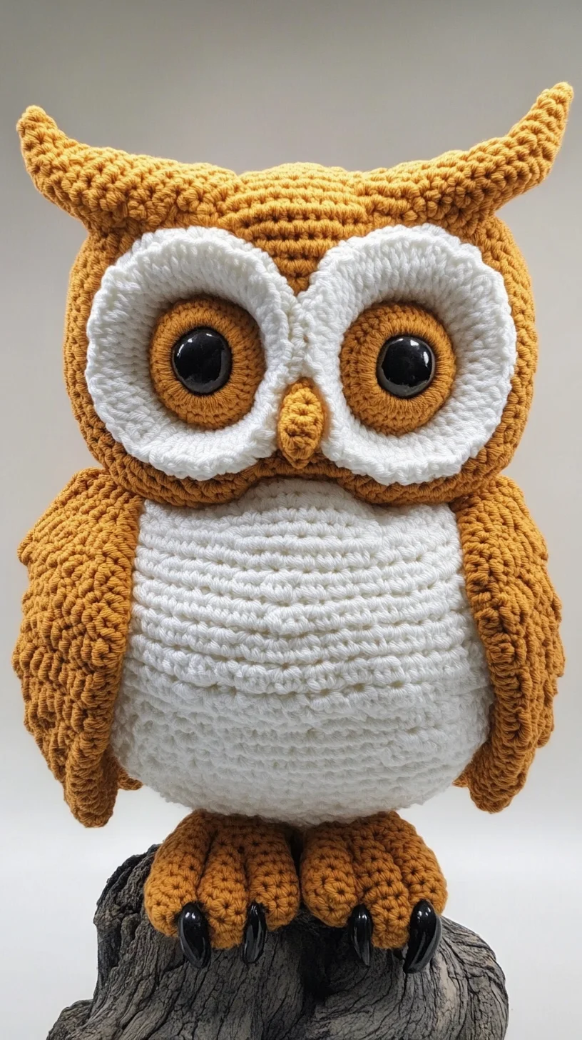 Snuggle Up with This Adorable Crochet Owl – A Cozy DIY Delight!