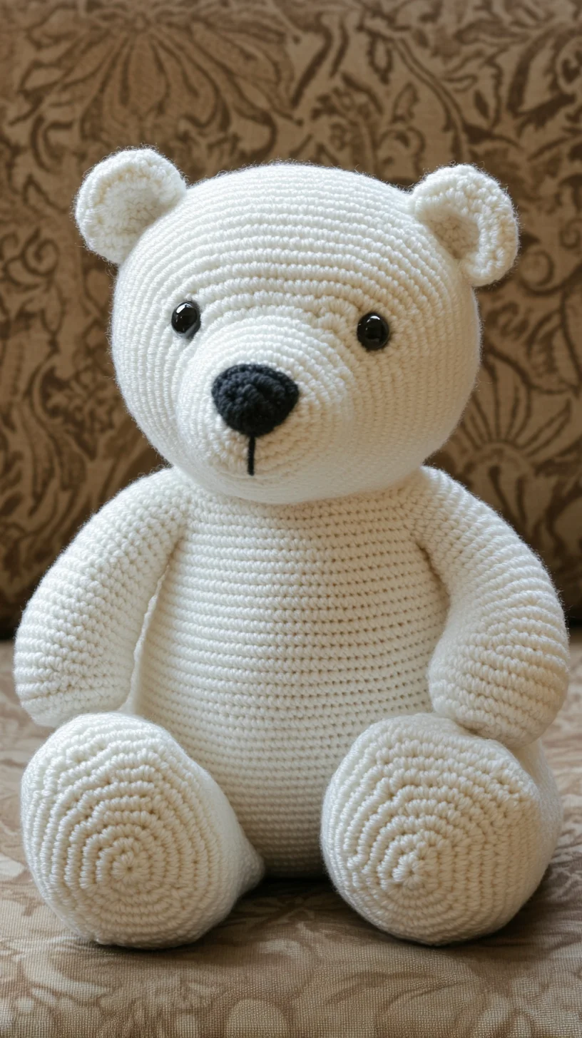 Snuggle-Worthy Crochet Teddy Bear: Perfect for All Ages!