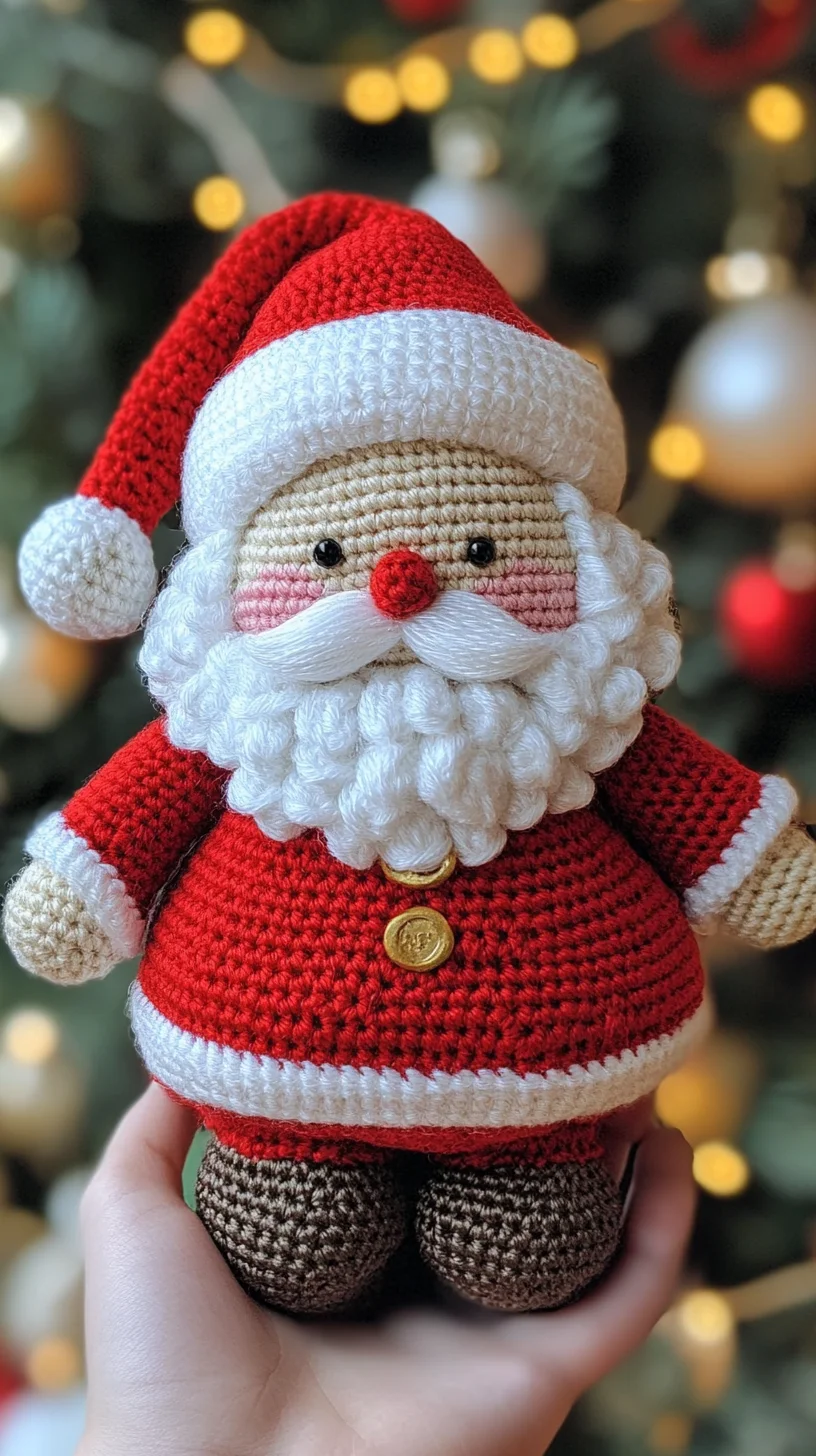 The Adorable Crochet Santa: A Festive Craft for Every Skill Level