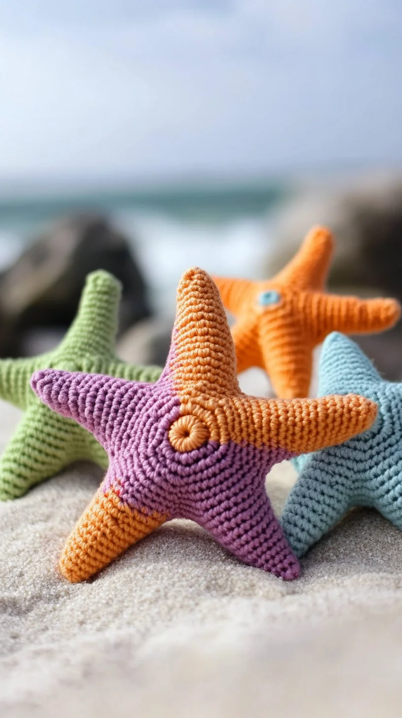 Trending Crochet Starfish: A Splash of Coastal Color for Your Home Decor