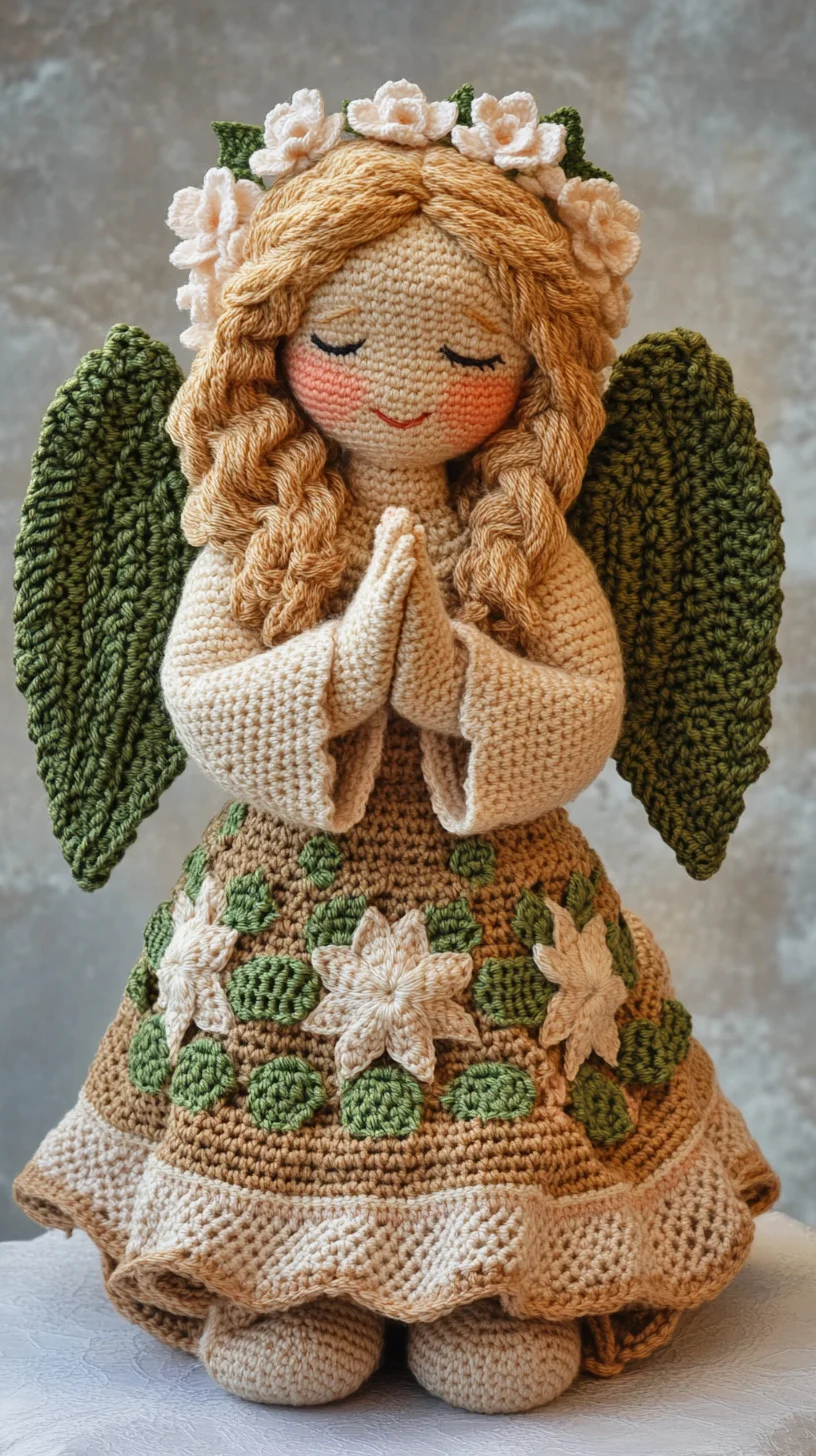 Whimsical Crochet Angel: A Charming Touch to Your Home Decor
