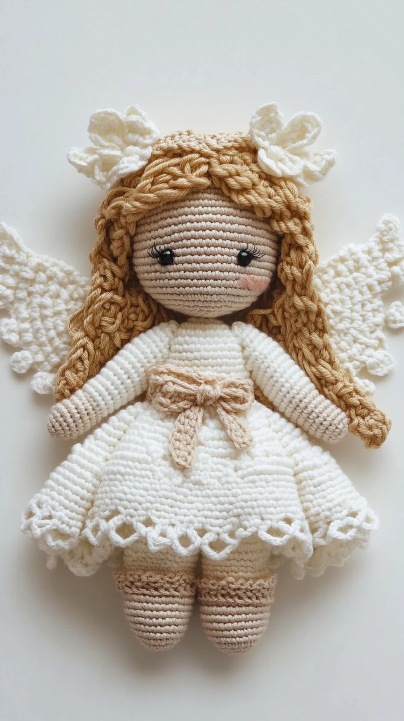 Whimsical Crochet Angel Doll: A Perfect Handmade Keepsake for All Ages